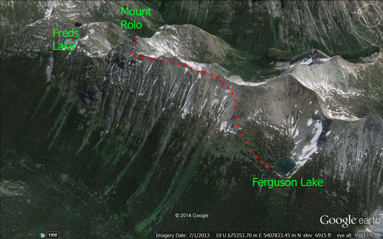 Mount  Rolo Route